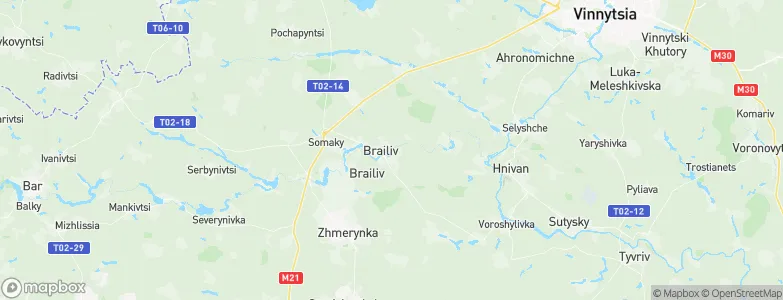 Brailiv, Ukraine Map