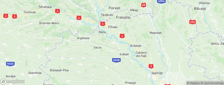 Braloştiţa, Romania Map