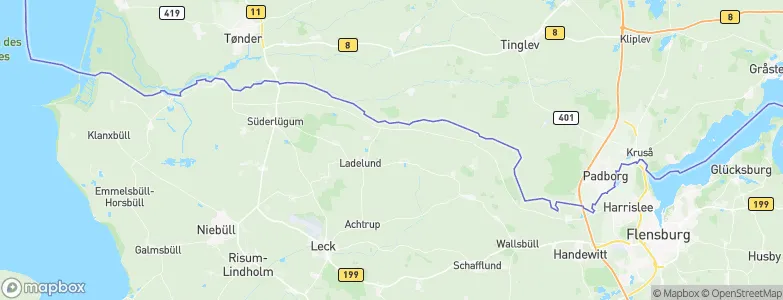 Bramstedtlund, Germany Map