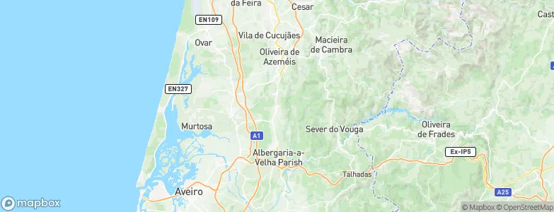 Branca, Portugal Map