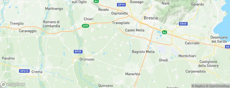 Brandico, Italy Map