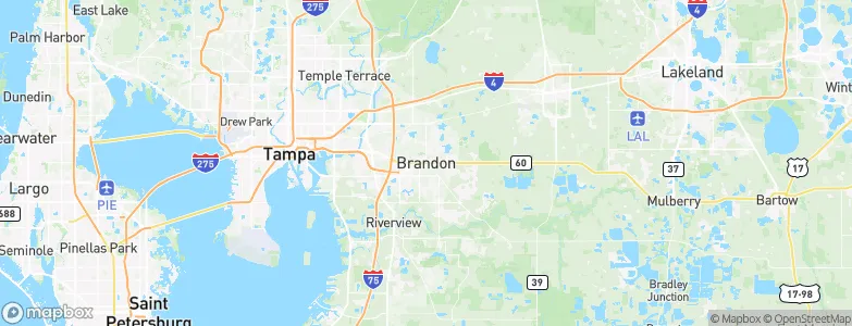 Brandon, United States Map