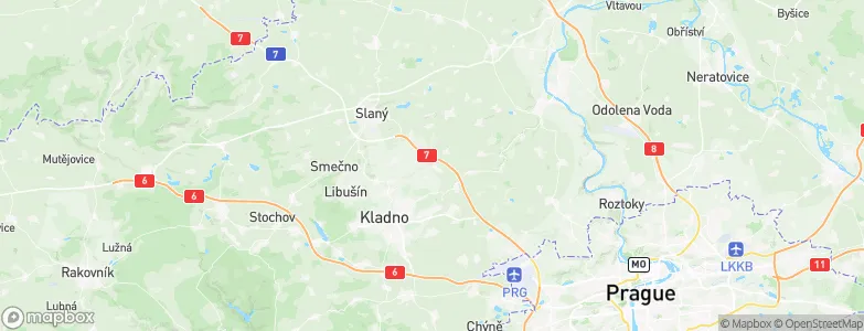 Brandýsek, Czechia Map