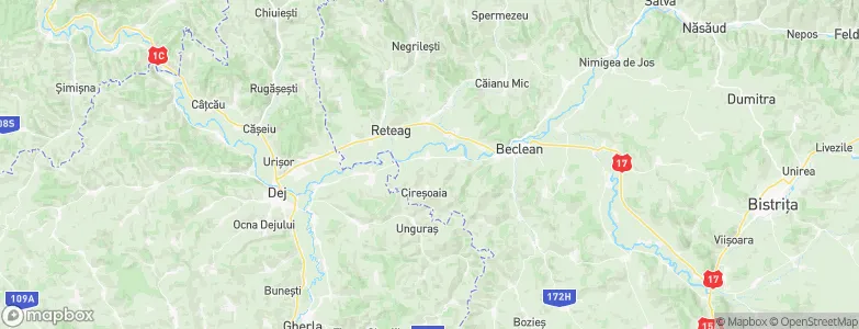 Braniştea, Romania Map