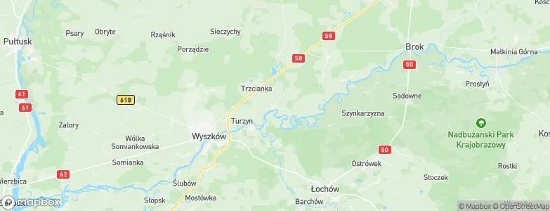Brańszczyk, Poland Map