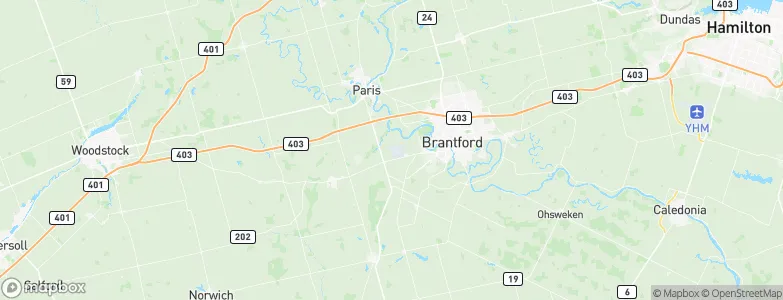 Brant, Canada Map