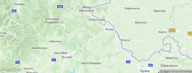 Brantice, Czechia Map