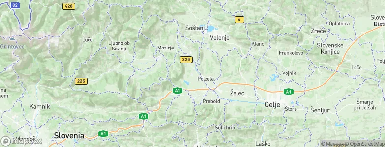 Braslovče, Slovenia Map