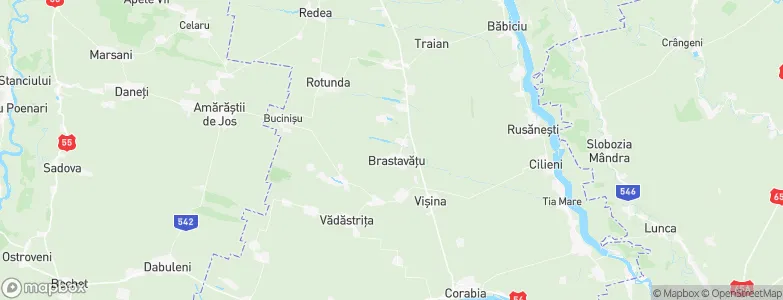 Brastavățu, Romania Map