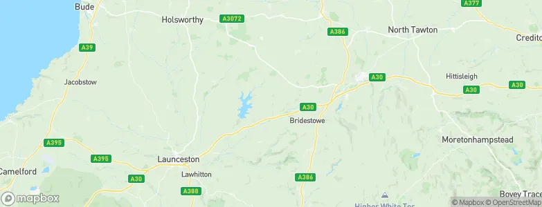 Bratton Clovelly, United Kingdom Map