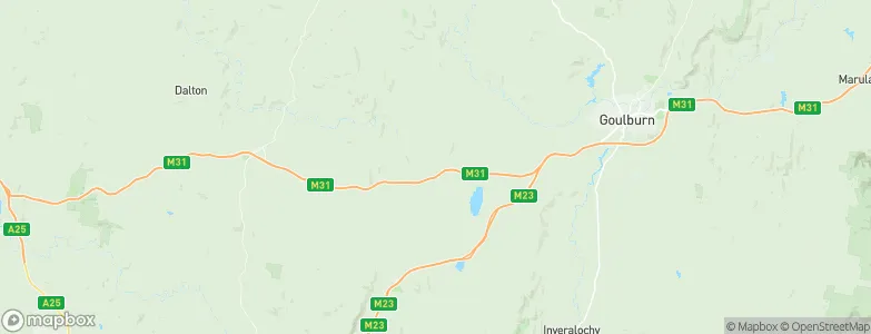 Breadalbane, Australia Map