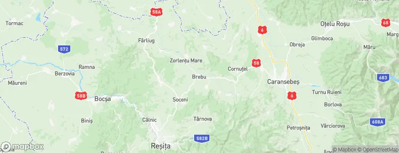 Brebu, Romania Map