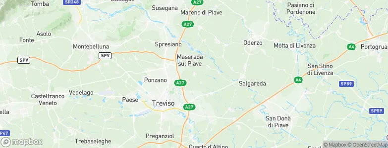 Breda di Piave, Italy Map