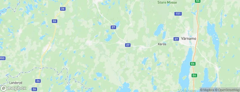 Bredaryd, Sweden Map