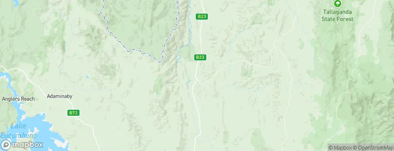 Bredbo, Australia Map