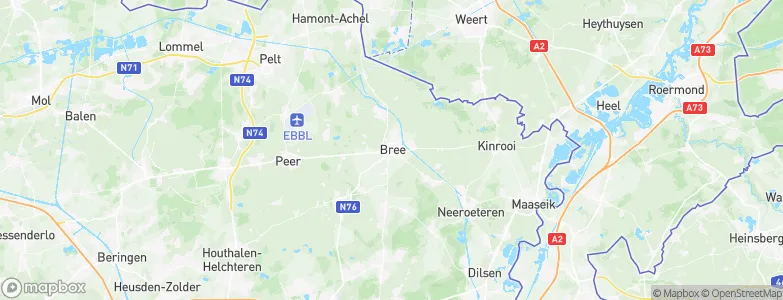 Bree, Belgium Map