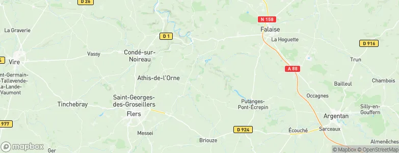 Bréel, France Map