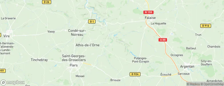 Bréel, France Map