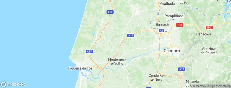 Bregieira, Portugal Map