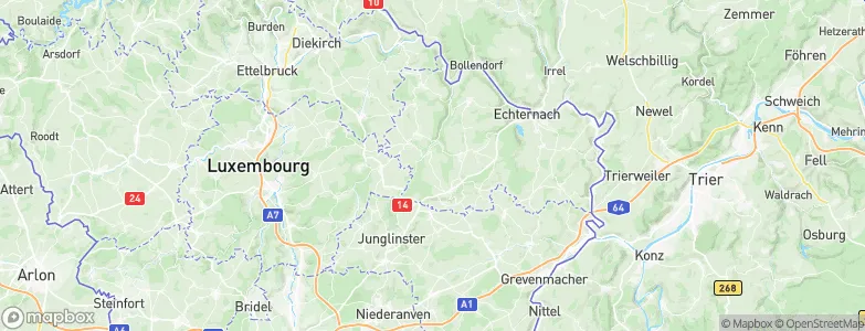Breidweiler, Luxembourg Map