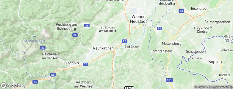 Breitenau, Austria Map