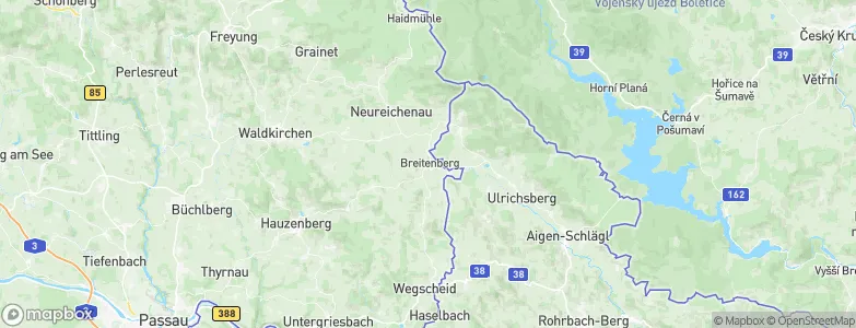 Breitenberg, Germany Map