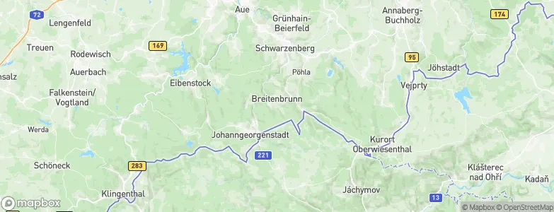 Breitenbrunn, Germany Map