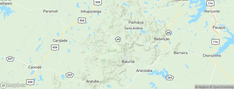 Breja, Brazil Map