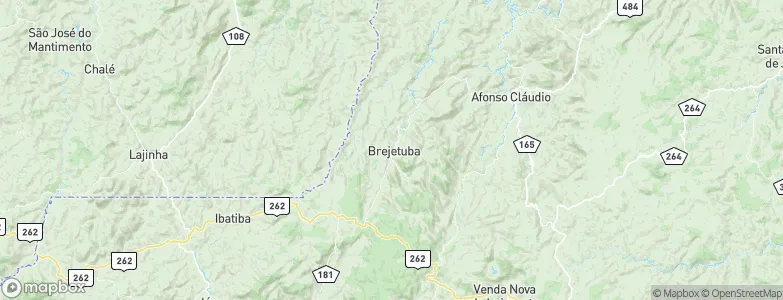 Brejetuba, Brazil Map