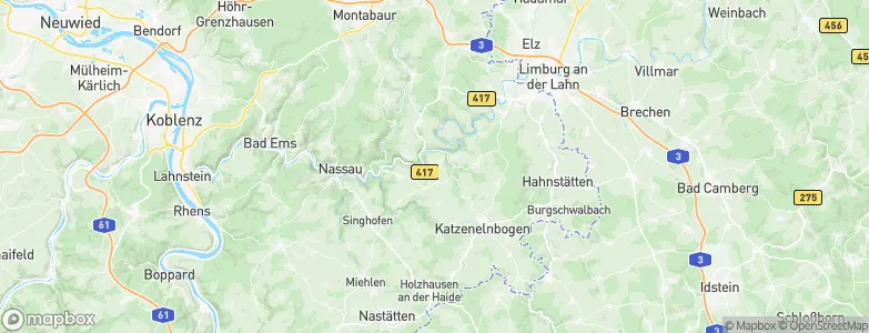 Bremberg, Germany Map