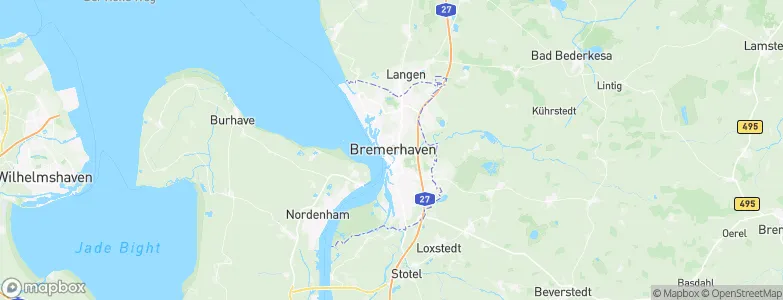 Bremerhaven, Germany Map