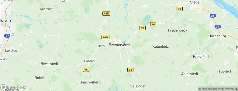 Bremervörde, Germany Map