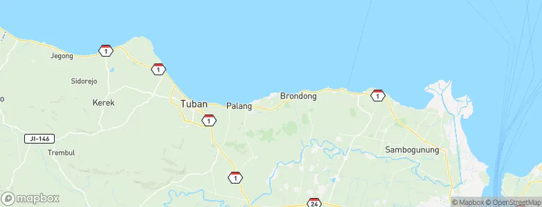 Brengkok, Indonesia Map