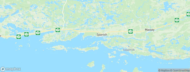 Brennan Harbour, Canada Map