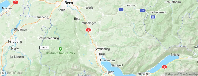 Brenzikofen, Switzerland Map