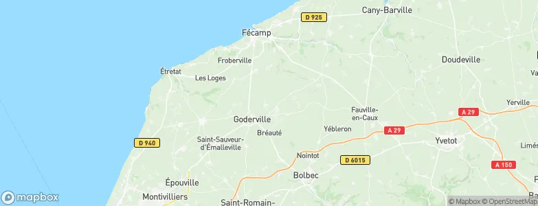 Bretteville-du-Grand-Caux, France Map