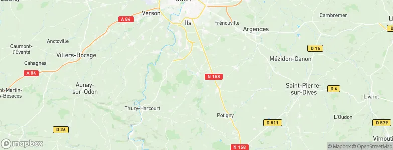 Bretteville-sur-Laize, France Map