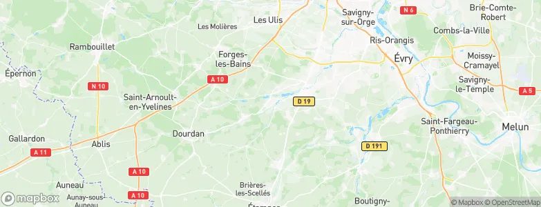 Breuillet, France Map