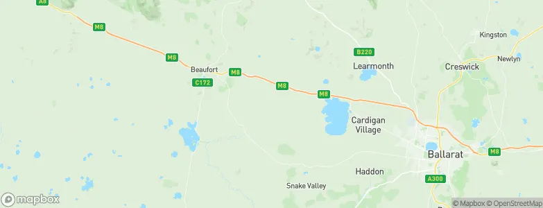 Brewster, Australia Map