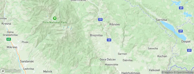 Breznitsa, Bulgaria Map