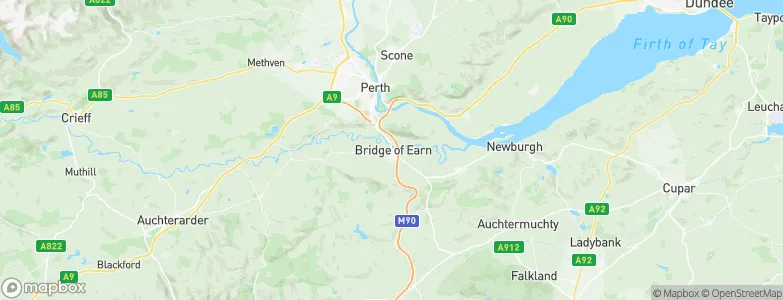 Bridge of Earn, United Kingdom Map