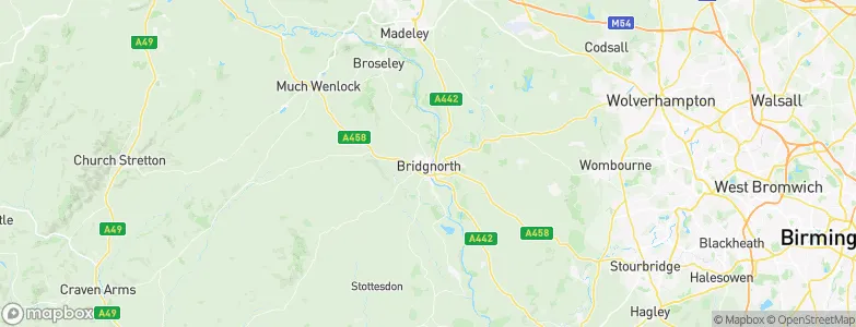 Bridgnorth, United Kingdom Map