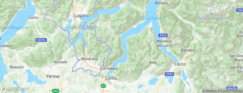 Brienno, Italy Map