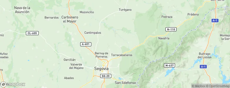 Brieva, Spain Map