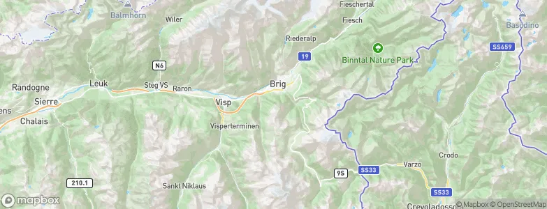 Brig-Glis, Switzerland Map