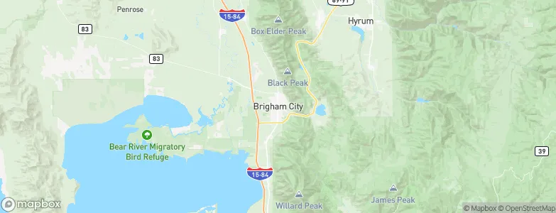 Brigham City, United States Map