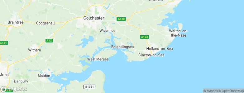 Brightlingsea, United Kingdom Map