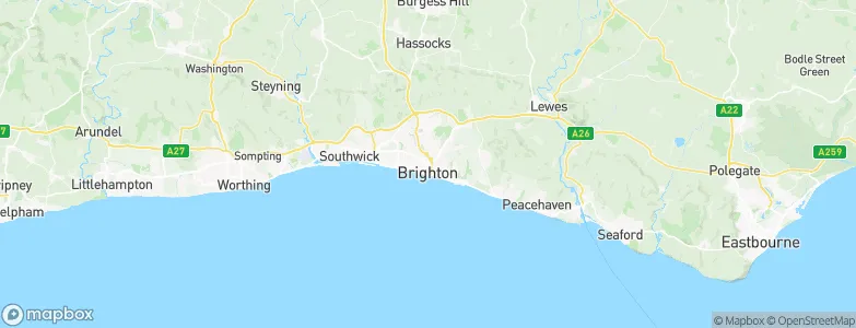 Brighton, United Kingdom Map