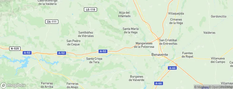 Brime de Urz, Spain Map