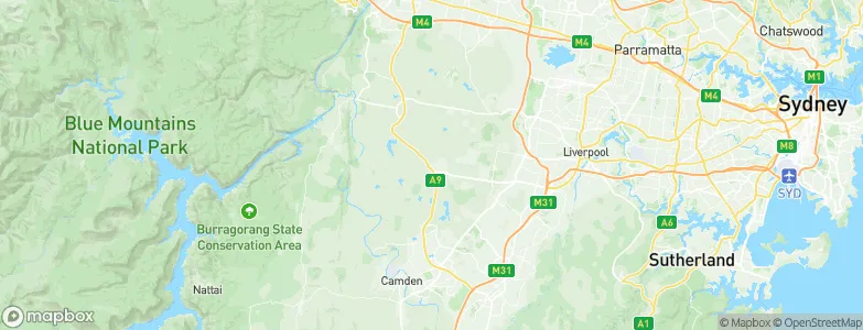 Bringelly, Australia Map